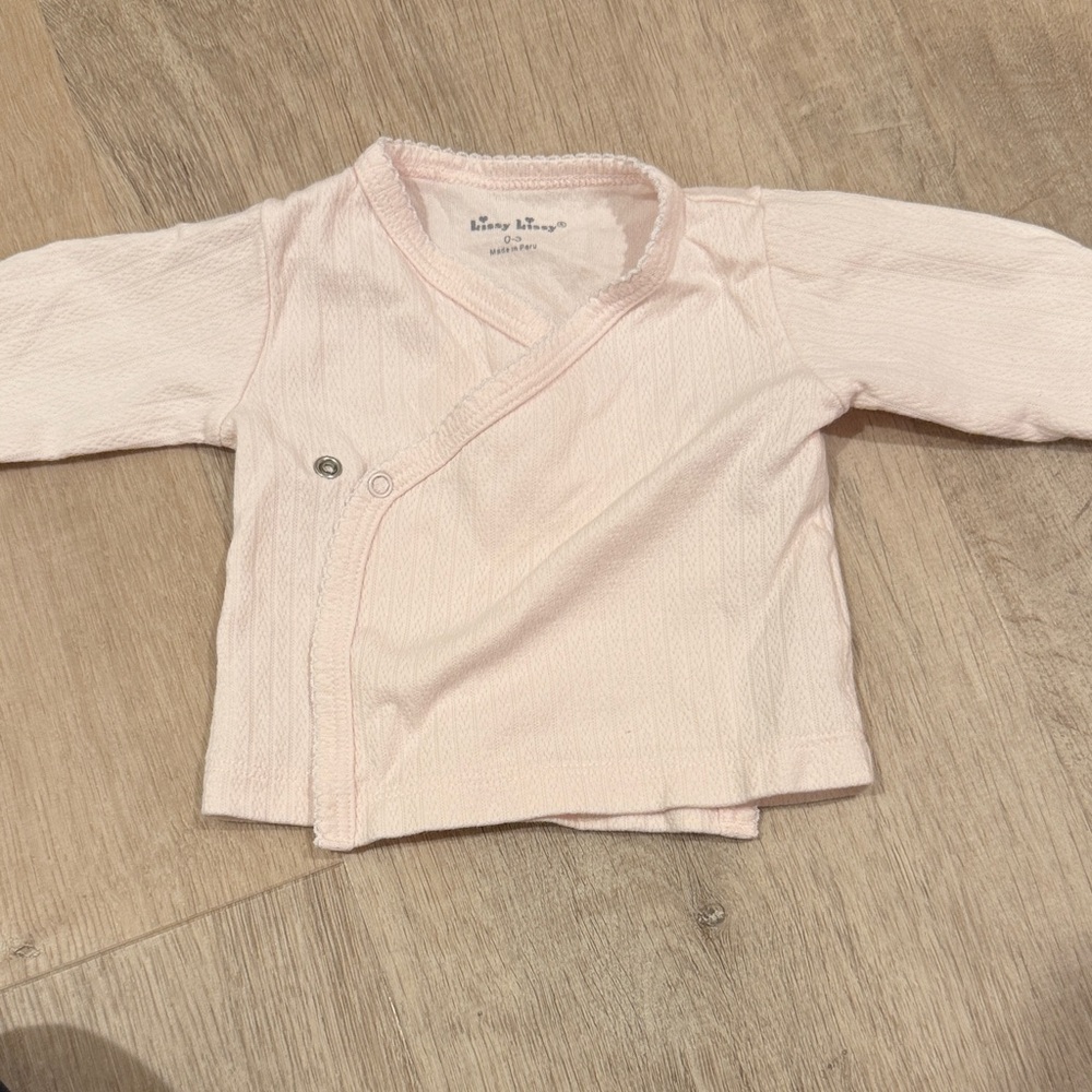 Kissy Kissy Light Pink Baby Wrap Top